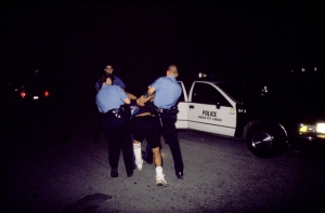 Unscripted and unrehearsed, using neither actors nor reenactments, COPS has taken viewers inside the squad cars, locker rooms, back alleys and jail cells of law enforcement agencies in over 63 different cities in the United States since its debut in 1989. ©1998 FOX BROADCASTING  COMPANY